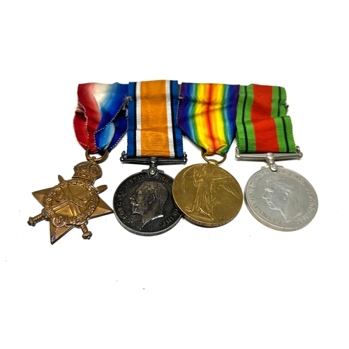 53 - ww1 -ww2 mounted medal group to 240865 sjt m carlin notts & derby star named 6952 pte h.m carlin