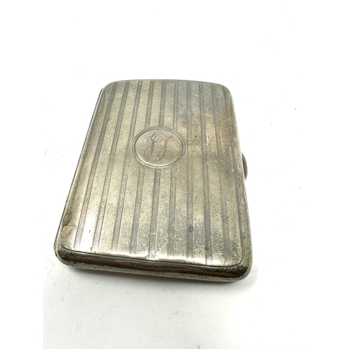 11 - silver cigarette case