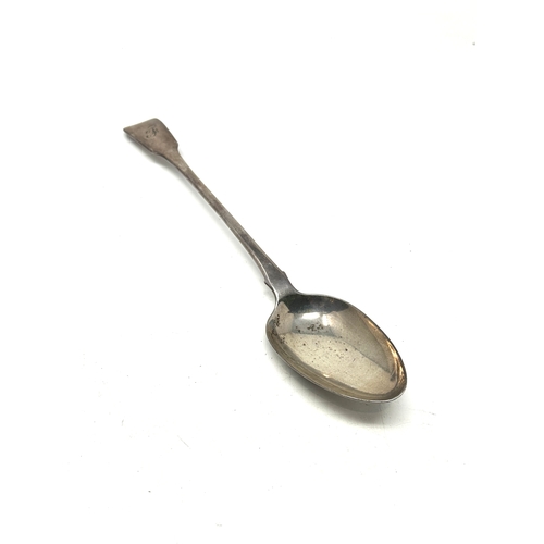 23 - Georgian silver basting spoon