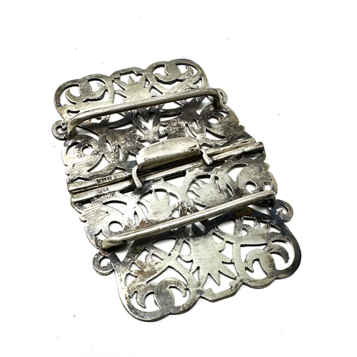 8 - silver nurses buckle