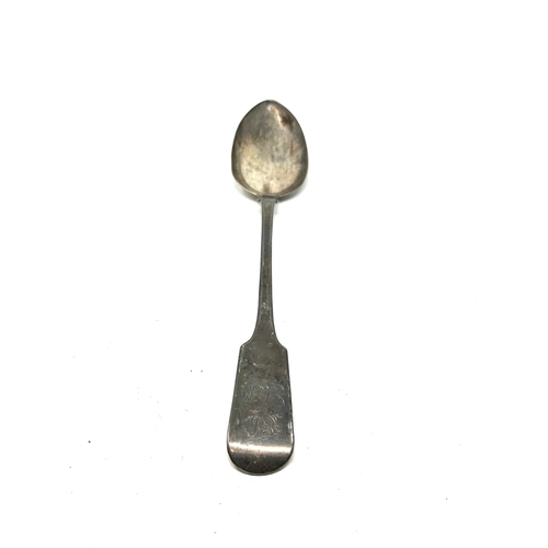 25 - Georgian silver basting spoon