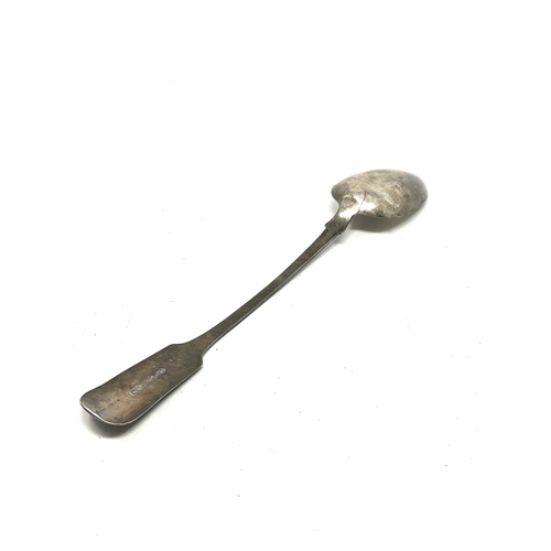 25 - Georgian silver basting spoon