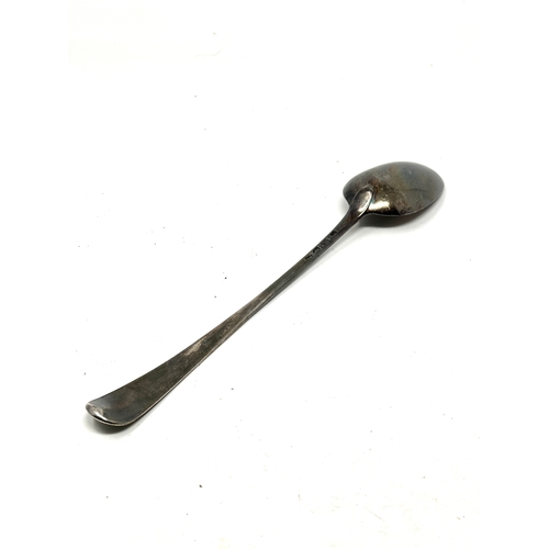 21 - Georgian silver basting spoon