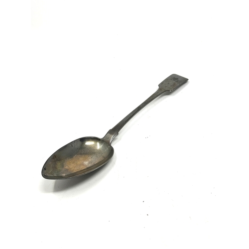 18 - Georgian silver basting spoon