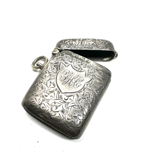 6 - Antique silver vesta case