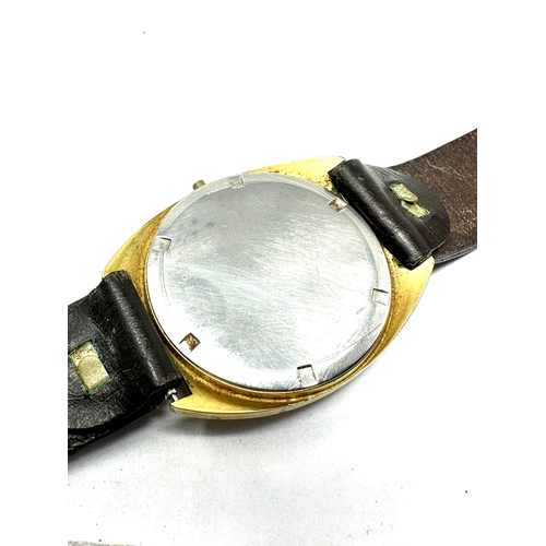 484 - Vintage gents Zenith wrist watch non working order missing winder