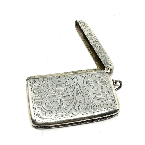 11 - Antique silver vesta case