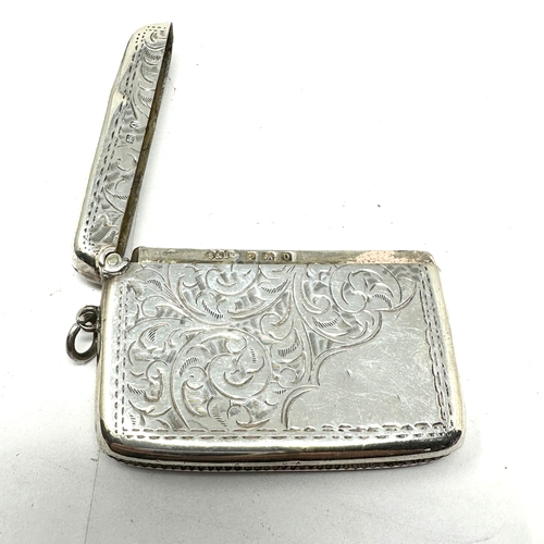 11 - Antique silver vesta case