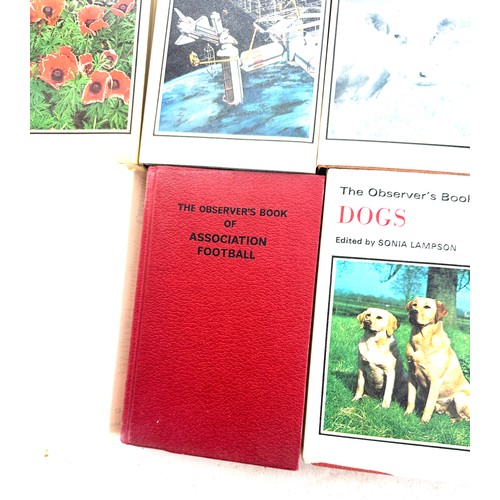 53 - Selection of 20 vintage hardback observers books to include postage stamps, aircraft, cats, house pl... 