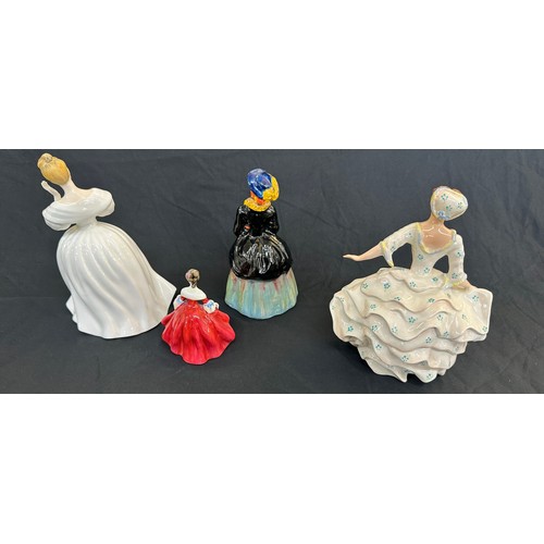 2 - Selection of lady figures includes Royal Doulton Denise, Southern Belle, Wedgwood and Sylvav no 888