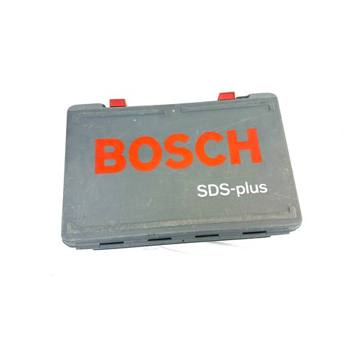 18 - Cased Bosch SDS plus drill, working order