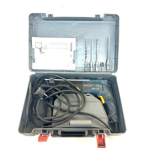 18 - Cased Bosch SDS plus drill, working order