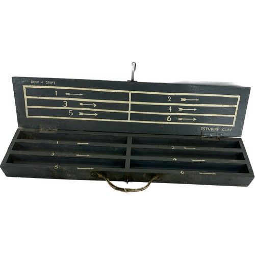 30 - Slate roof sample box from eastern mine