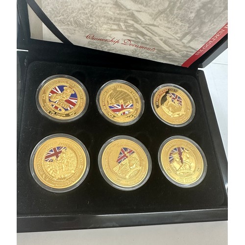 412 - The First World War - Centenary Crown Collection - 2014 Proof Coin Set