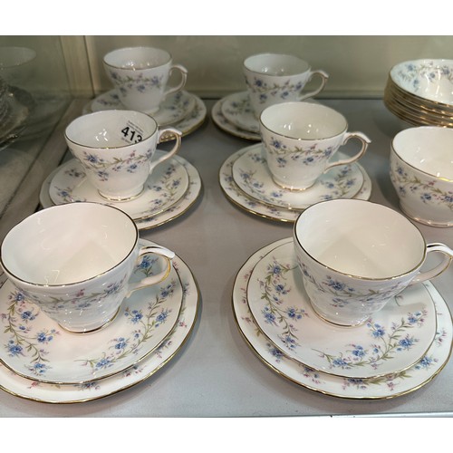 413 - Part Duchess tranquility tea set