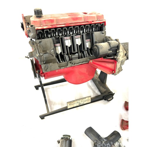 7 - Two vintage model engines