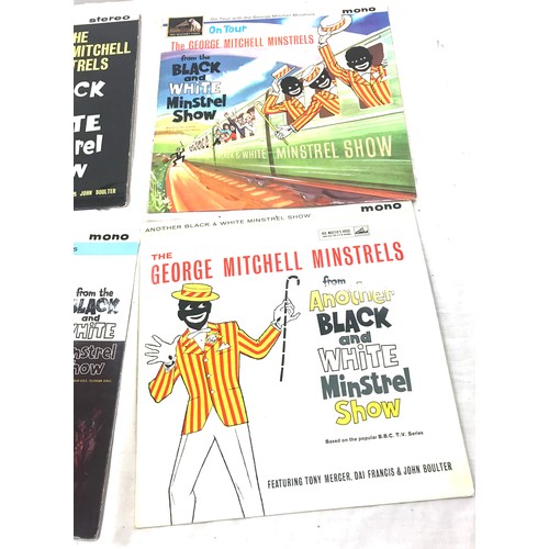 63 - Four George Mitchell Black and White LPS