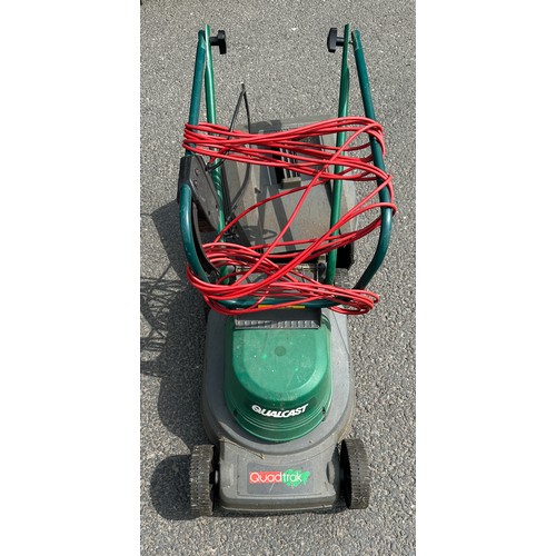 100L - Qualcast electric quadtrak lawnmower