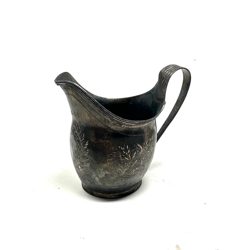 109 - Georgian silver cream jug