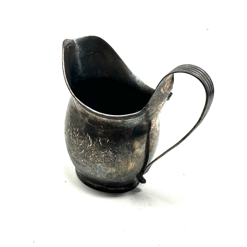 109 - Georgian silver cream jug