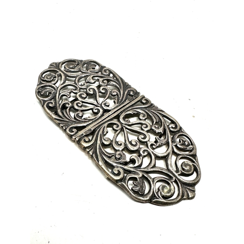 99 - Silver nurses buckle