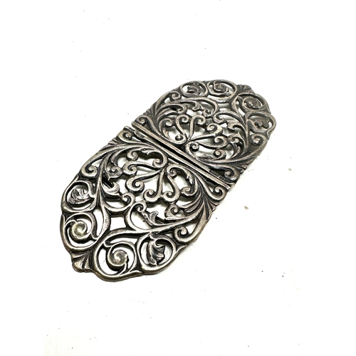 99 - Silver nurses buckle