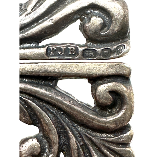 99 - Silver nurses buckle