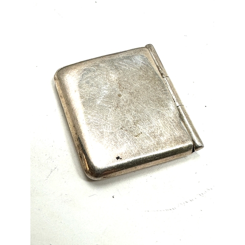 104 - silver envelope stamp case