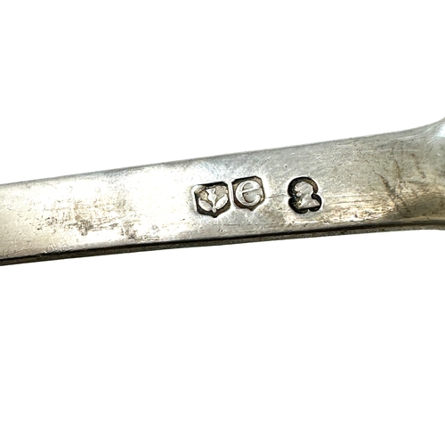 139 - Georgian scottish silver sugar tongs