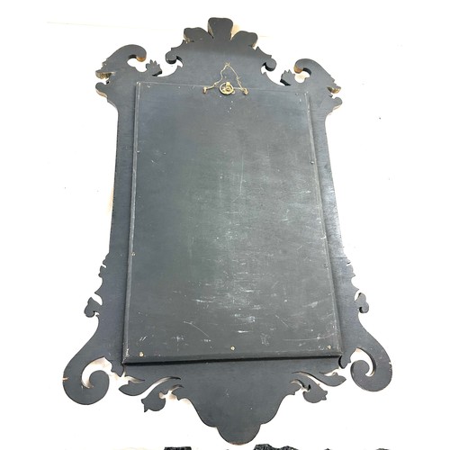 9 - Ornate framed mirror, measures approximately 30 inches tall 18.5 wide