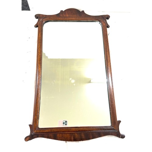 23 - Vintage framed mirror measures approximately 27.5 inches long 14.5 inches wide