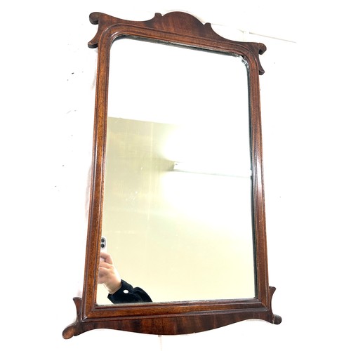 23 - Vintage framed mirror measures approximately 27.5 inches long 14.5 inches wide