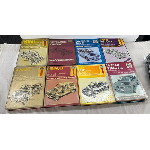 27 - 20 Haynes car manuals vintage and later