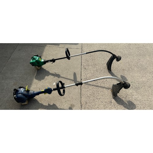 100K - 2 Petrol strimmer's includes challenge etc, untested