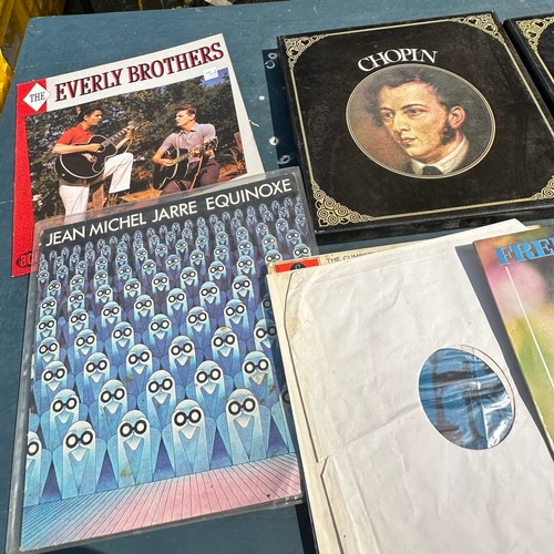 75 - Selection of assorted records includes Animal lbary, Mozar, everly brother etc