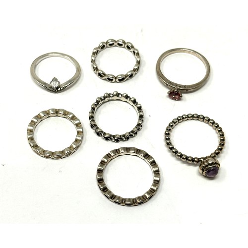 441 - X 8 .925 Pandora Rings (25g)