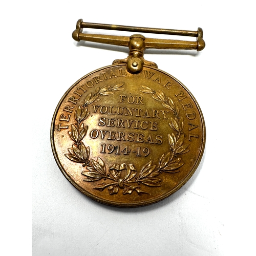 57 - ww1 Territorial force medal to 1090 gnr w.h.garner r.a