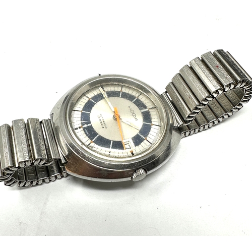 501 - Vintage gents Luxor automatic wrist watch the watch is ticking