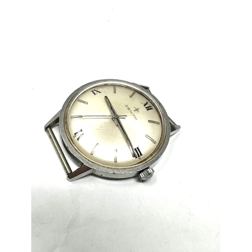 502 - Vintage gents Zenith wristwatch cal 2542 the watch is ticking