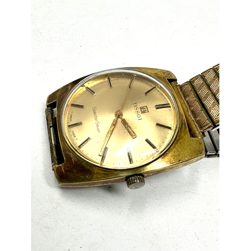 499 - Vintage tissot seastar seven wrist watch the watch is ticking