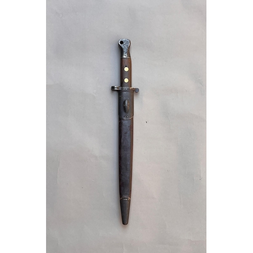 81 - Victorian British 1888 pattern bayonet by Enfield length 44cm