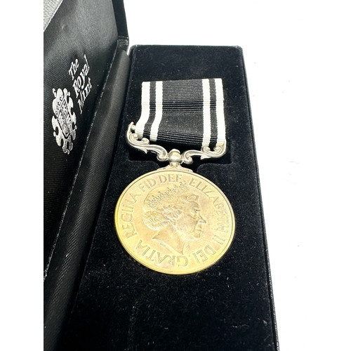 16 - Boxed ER.11 Prison long service medal named to officer c.o,brien kmo55