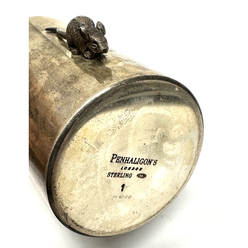 93 - penhaligons London sterling silver mouse bottle