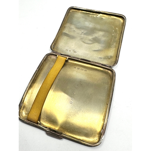 78 - silver cigarette case