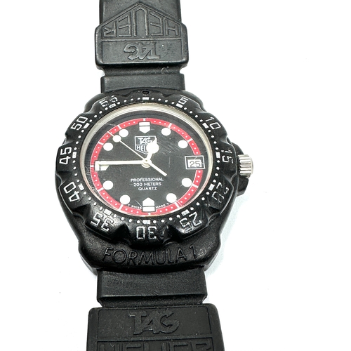 Tag Heuer professional formula 1 quartz wristwatch the watch is