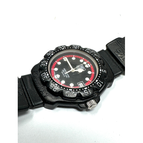 451 - Tag Heuer professional formula 1 quartz wristwatch the watch is ticking mid size ref 383.513/1