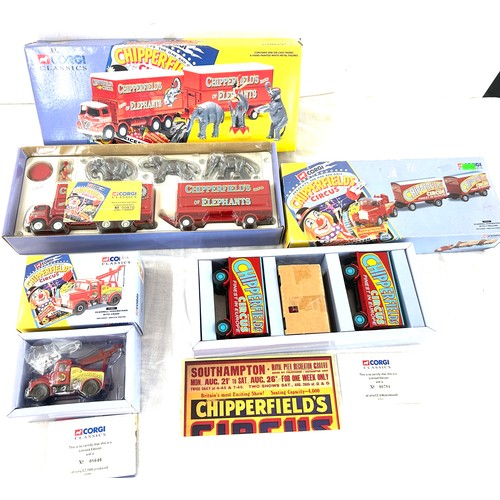 59 - Original and boxed Corgi Foden and trailer with elephants and rider - 31902 Chipperfields circus, Co... 