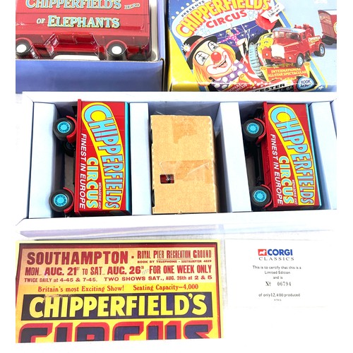 59 - Original and boxed Corgi Foden and trailer with elephants and rider - 31902 Chipperfields circus, Co... 