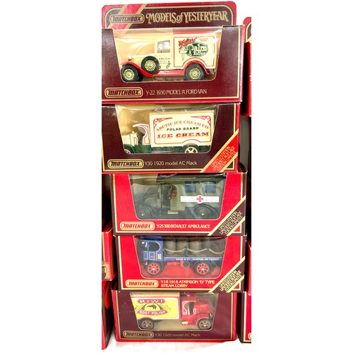 31 - Selection 25 boxed Matchbox Models of Yesteryear vehicles to include Trucks, cars etc