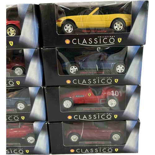 29 - Boxed as new Corgi Classico collection vehicles to include Ferrari 1967, 1969, 1973, 1952, 1961, 195... 